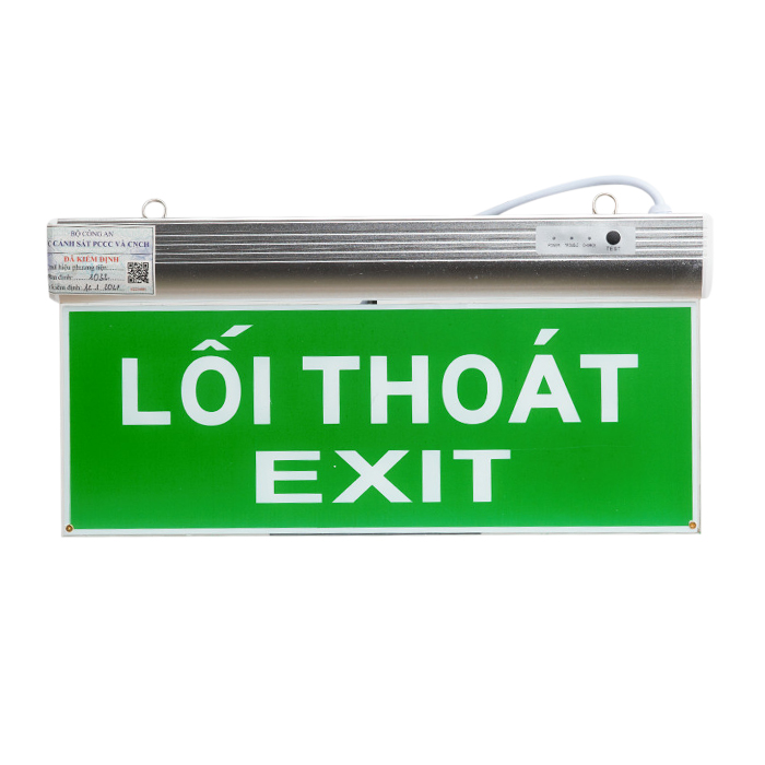 Đèn LED Exit Chỉ dẫn 1 mặt 2W (PCCC)